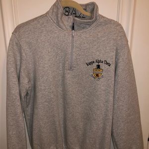 Kappa Alpha Theta Quarterzip sweatshirt